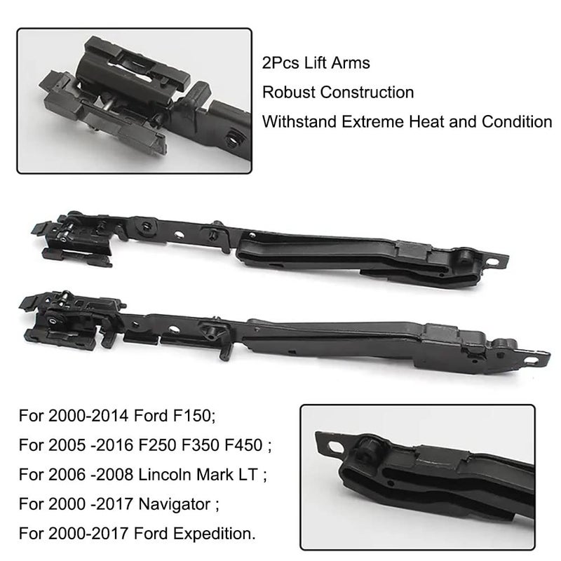 MOCW Sunroof Repair Kit Sunroof Track Assembly Fit for Ford F150 F250 F350 F450 Expedition Lincoln Navigator Mark LT Sunroof Track Repair Kit - Image 3